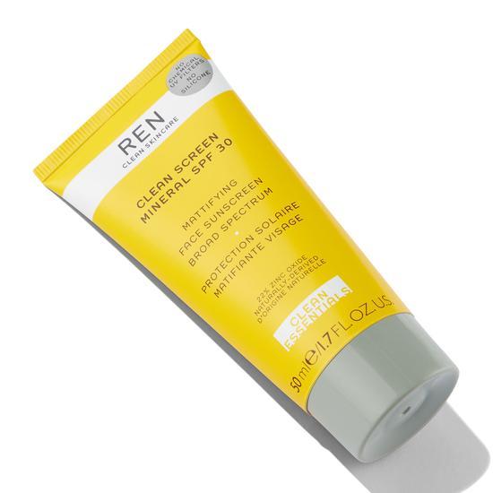 REN Clean Screen Mineral SPF 30 Mattifying Face Sunscreen Broad Spectrum