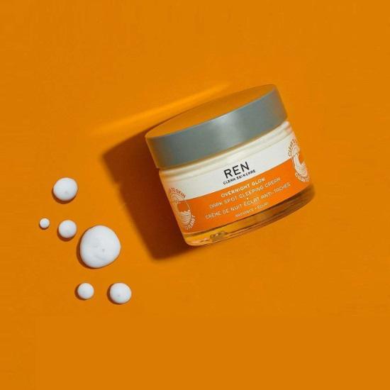 REN Overnight Glow Dark Spot Sleeping Cream 50ml