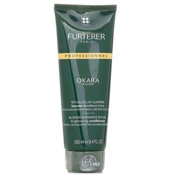 René Furterer Okara Blond Blonde Radiance Ritual Brightening Conditioner Natural, Highlighted Or Coloured Blonde Hair 250ml