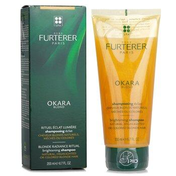René Furterer Okara Blond Blonde Radiance Ritual Brightening Shampoo 200ml