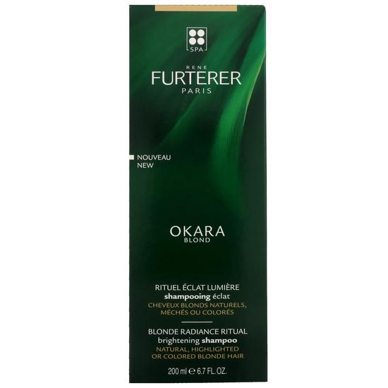 René Furterer Okara Blond Blonde Radiance Ritual Brightening Shampoo 200ml