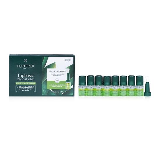 René Furterer Triphasic Progressive Anti-Hair Loss Treatment 8 x 5.5ml