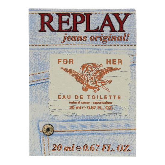 Replay Jeans Original For Her Eau De Toilette 20ml
