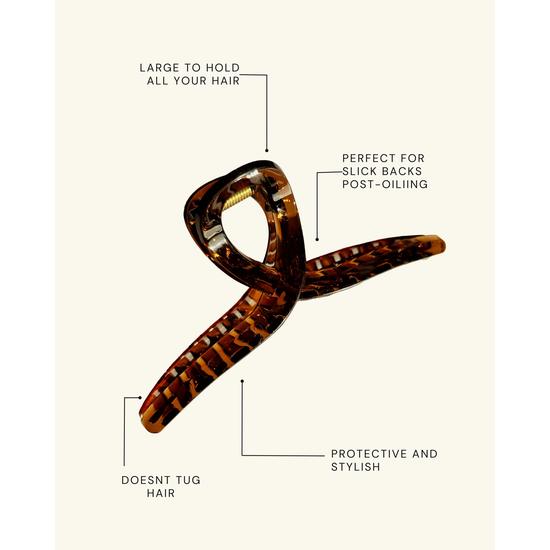 Resèt Large Claw Clip