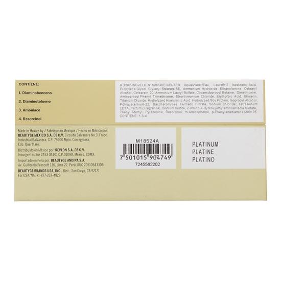 Revlon Revlonissimo Coloursmetique Hair Colour 1202 Platinum