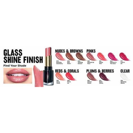 Revlon Super Lustrous Glass Shine Lipstick 003 Glossed Up Rose