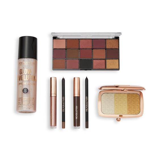 Revolution Illuminate & Glow Gold Set