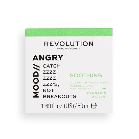 Revolution Skincare Angry Mood Soothing Overnight Face Mask 50ml