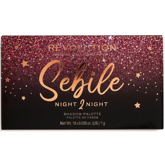 Revolution X Sebile Night 2 Night Eyeshadow Palette 18g