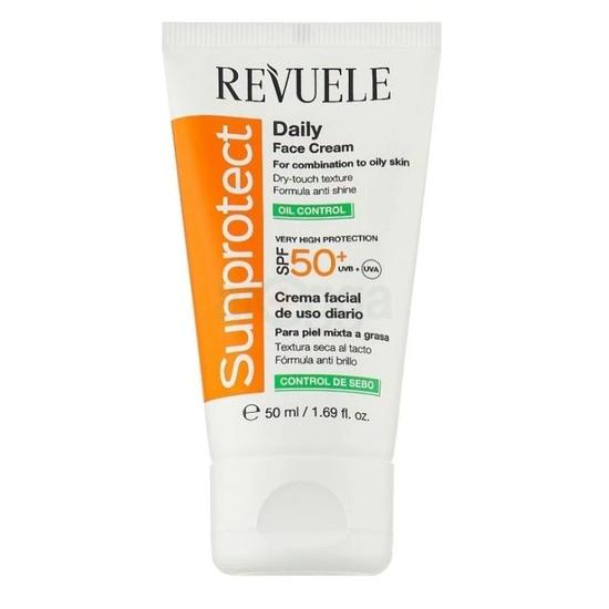 Revuele Sun Protect SPF 50 Plus Oil Control Daily Face Cream 50ml