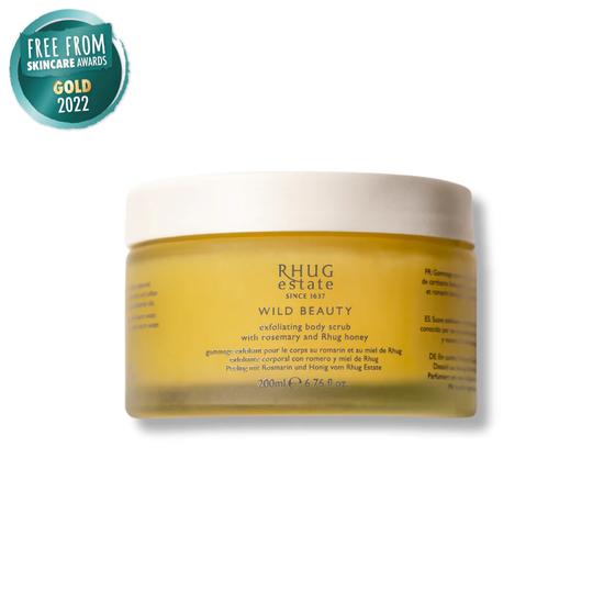 Rhug Wild Beauty Exfoliating Body Scrub With Rosemary & Rhug Honey