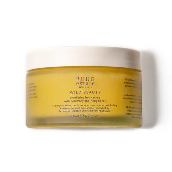 Rhug Wild Beauty Exfoliating Body Scrub With Rosemary & Rhug Honey