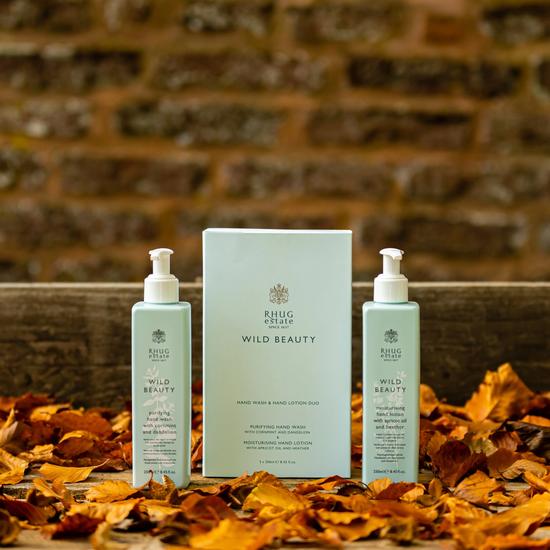 Rhug Wild Beauty Hand Wash & Lotion Duo Gift Box Set