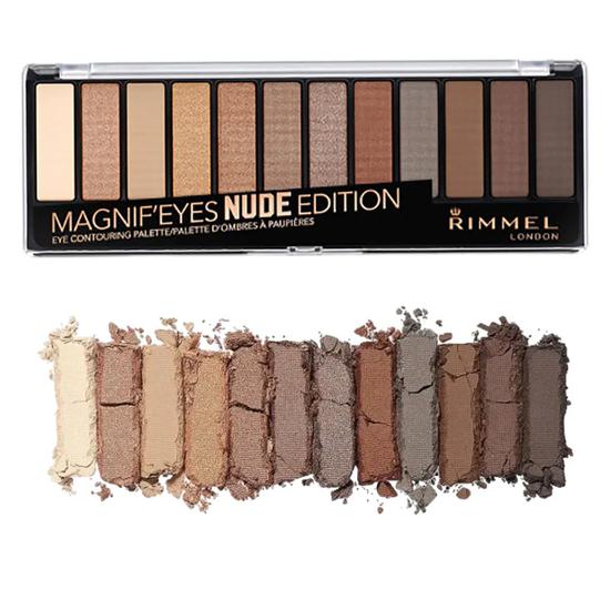 Rimmel 12 Pan Eyeshadow Palette Nude Edition 14.2g / 001 Nude Edition