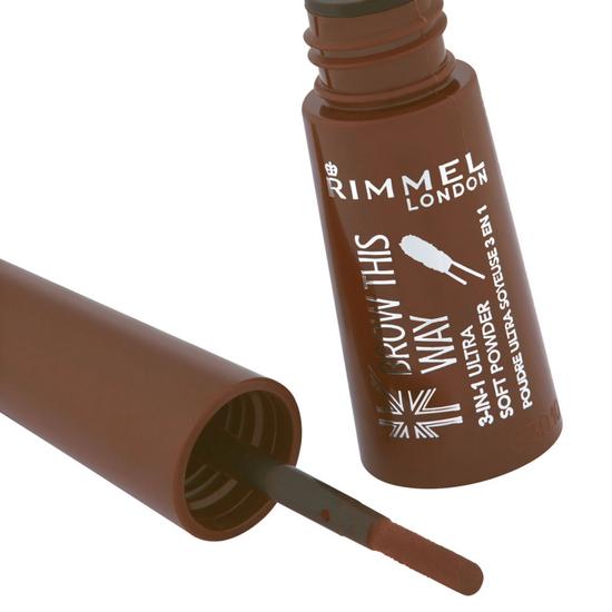 Rimmel Brow This Way Filling Powder Dark Brown