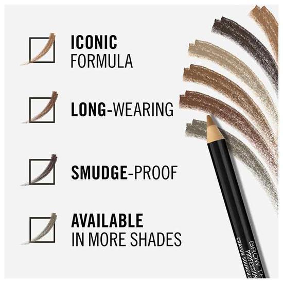 Rimmel Brow This Way Professional Brow Pencil 001 Dark Brown