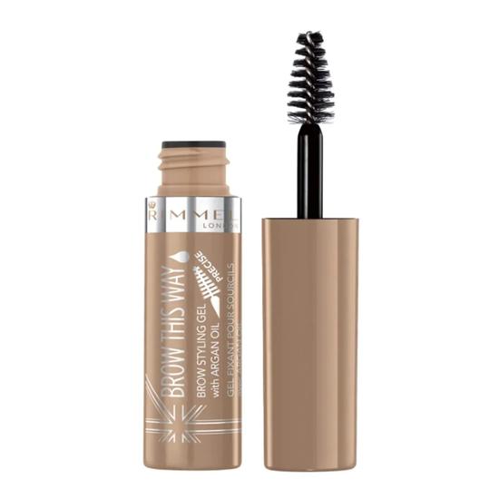 Rimmel Brow This Way Styling With Argan Oil Eyebrow Gel 003 Dark Brown