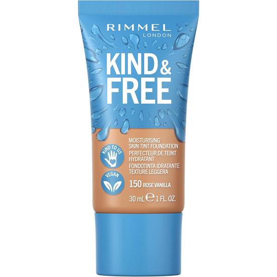 Rimmel Kind & Free Moisturing Skin Tint Foundation 150 Rose Vanilla
