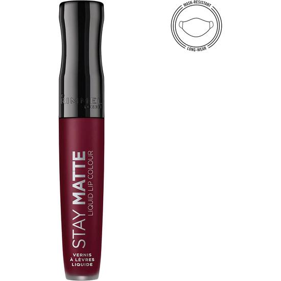 Rimmel Stay Matte Liquid Lip Colour 810 Plum This Show 5.5ml