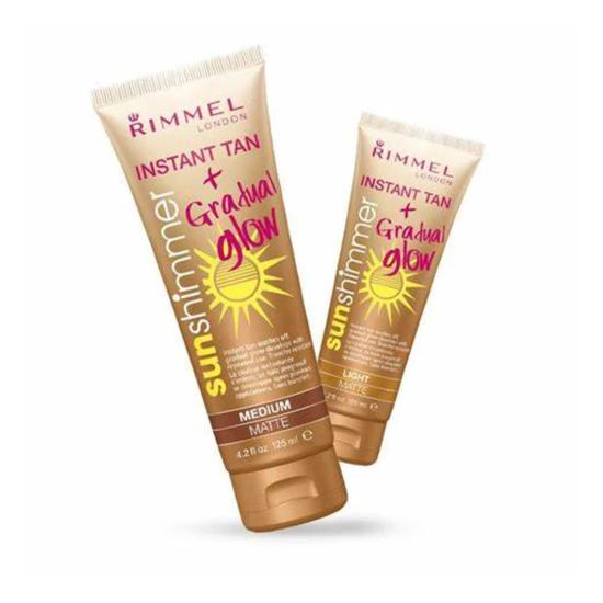 Rimmel Sun Shimmer Instant Tan Lotion Light Matte
