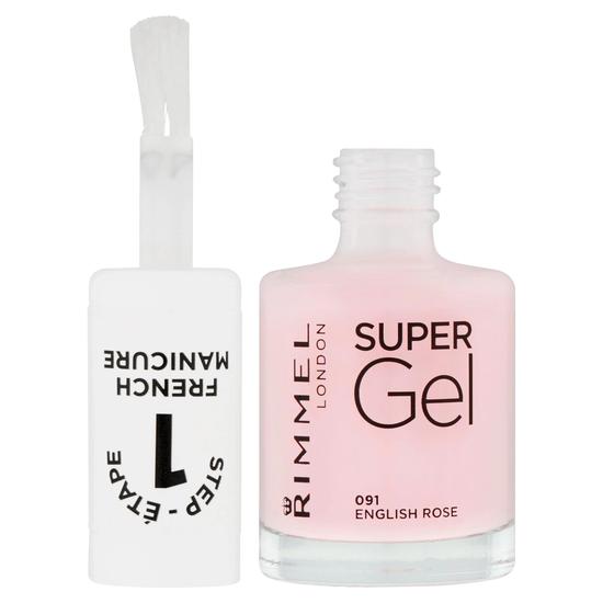 Rimmel Super Gel French Manicure 091 English Rose