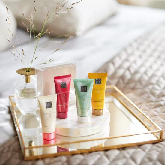 Rituals The Ultimate Hand Care Collection Recovery Hand Balm Gift Set 4 x 20ml