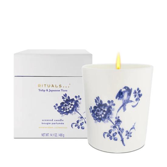 Rituals Tulip & Japanese Yuzu Scented Candle Amsterdam Collection 400g