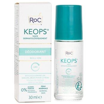 RoC KEOPS Roll-On Deodorant 48h Alcohol Free & Not Perfumed 30ml