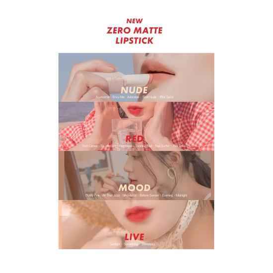 Rom&nd Romand Zero Matte Lipstick 02 ALL THAT JAZZ