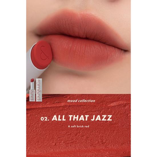 Rom&nd Romand Zero Matte Lipstick 02 ALL THAT JAZZ