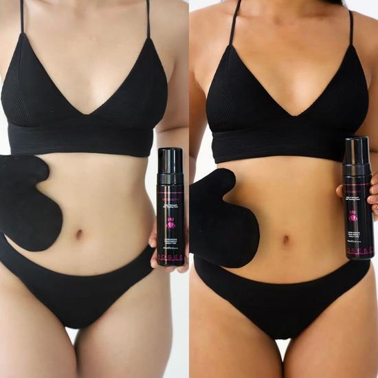 Rose & Caramel Intensity Dark Bronzed Tanning Mousse 200ml