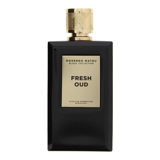 Rosendo Mateu Olfactive Expressions Barcelona Black Collection Fresh Oud Eau De Parfum 100ml