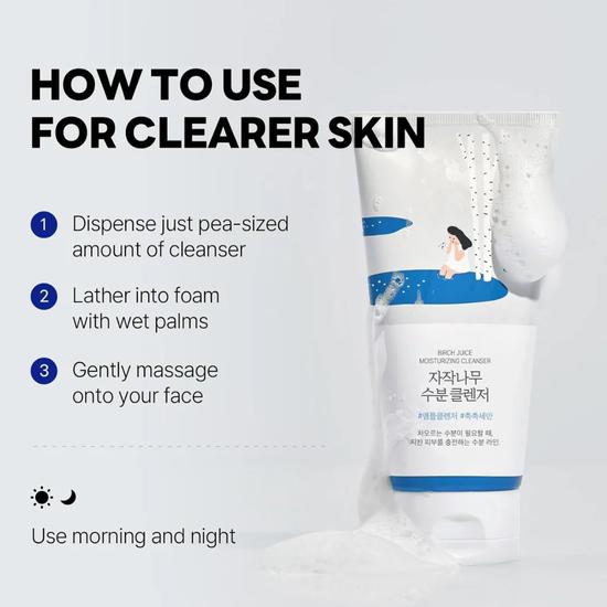 Round Lab Birch Juice Moisturising Cleanser