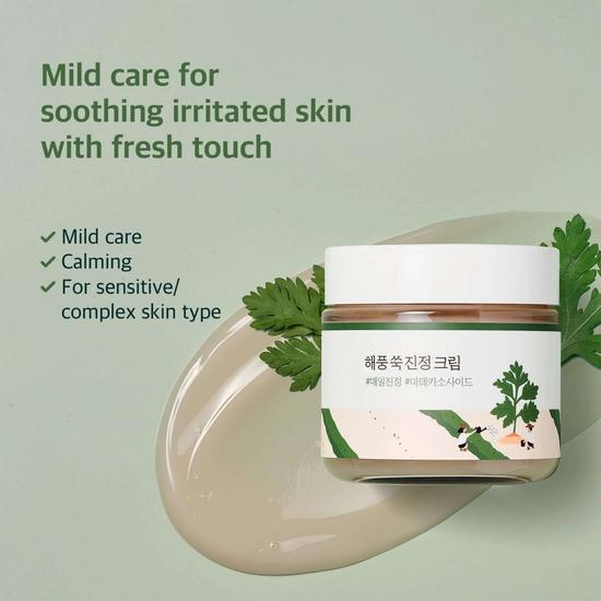 Round Lab Skin Care Mugwort Calming Cream 80ml