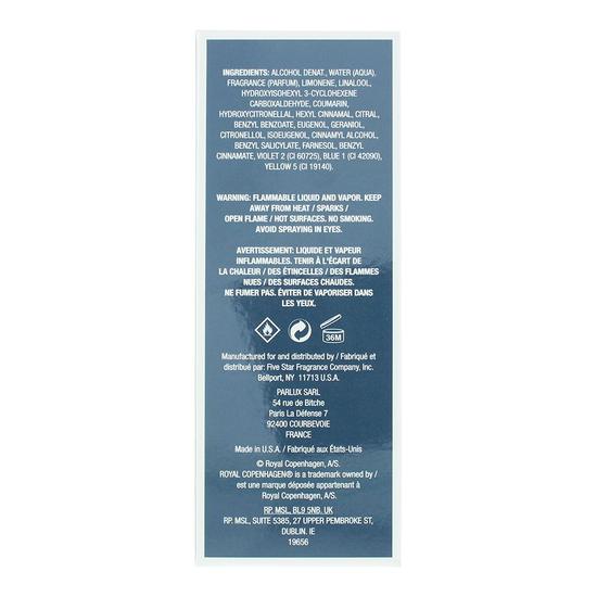 Royal Copenhagen Musk Eau De Cologne 100ml