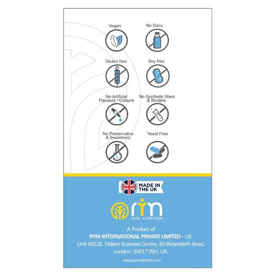 RYM Nutrition KSM-66 Ashwagandha Capsules 30 Capsules