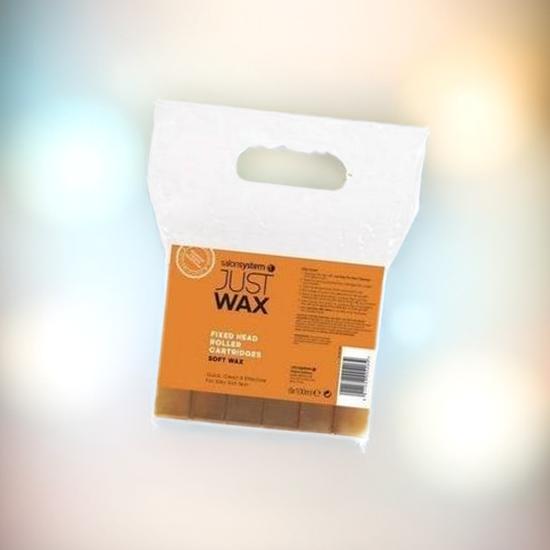Salon System Just Wax Large Roller Head Soft Wax Cartridges Pack Of 6