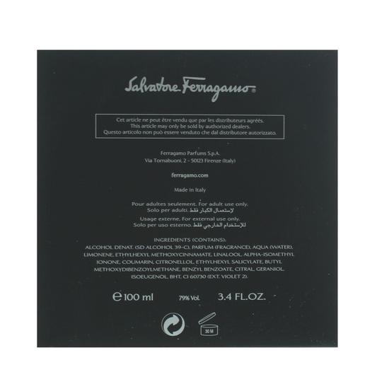 Salvatore Ferragamo F By Ferragamo Black Eau De Toilette 100ml