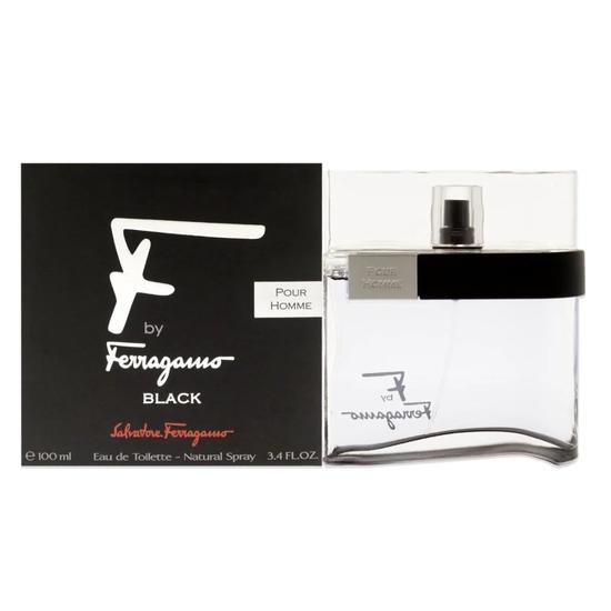 Salvatore Ferragamo F By Ferragamo Black Eau De Toilette 100ml