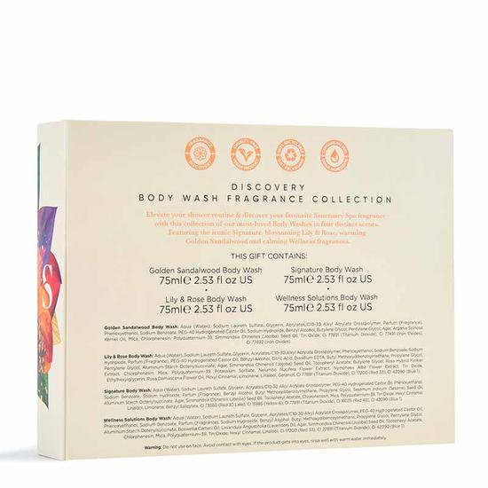 Sanctuary Spa Body Wash Discovery Gift Set