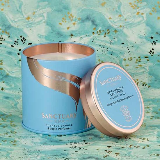 Sanctuary Spa Driftwood & Sea Spray Scented Candle