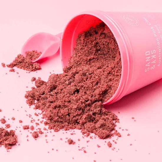 Sand & Sky Australian Pink Clay Smoothing Body Sand 180ml