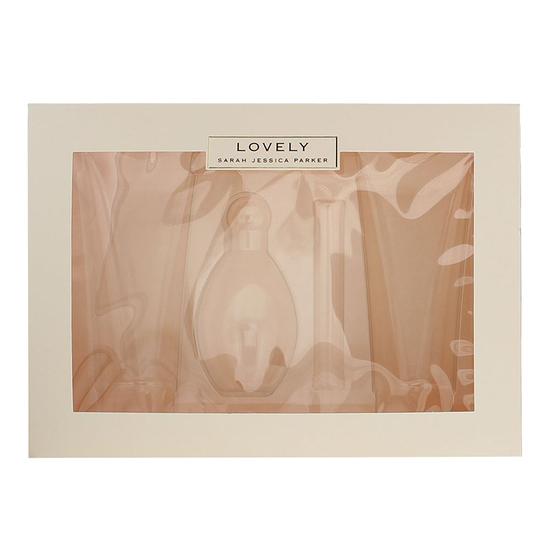 Sarah Jessica Parker Lovely Eau De Parfum Gift Set 100ml Eau De Parfum, 200ml Body Lotion & 10ml Rollerball