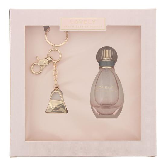 Sarah Jessica Parker Lovely Eau De Parfum + Key Ring Gift Set 30ml