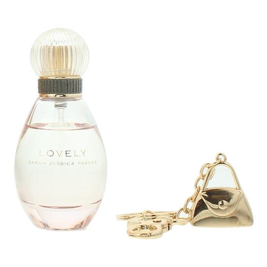 Sarah Jessica Parker Lovely Eau De Parfum + Key Ring Gift Set 30ml