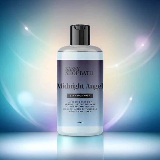 Sassy Shop Wax Midnight Angel 3 In 1 Wash 220ml