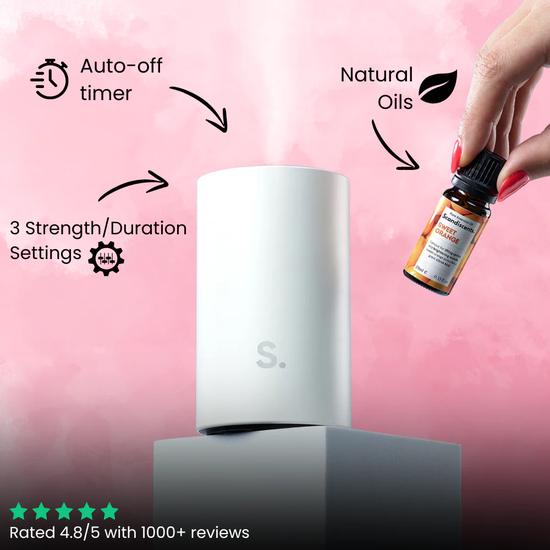 Scandiscents Halo Home Diffuser Black