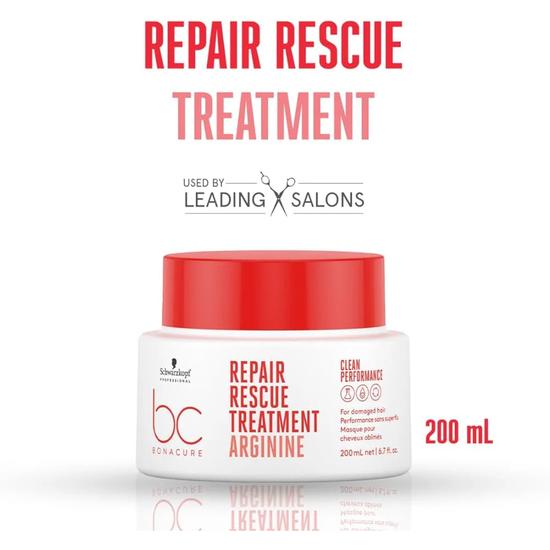 Schwarzkopf BC Bonacure Repair Rescue Arginine Treatment Mask 200ml