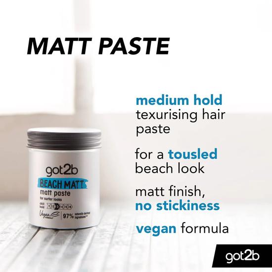 Schwarzkopf Beach Matte Paste 3 Medium Hold 100ml