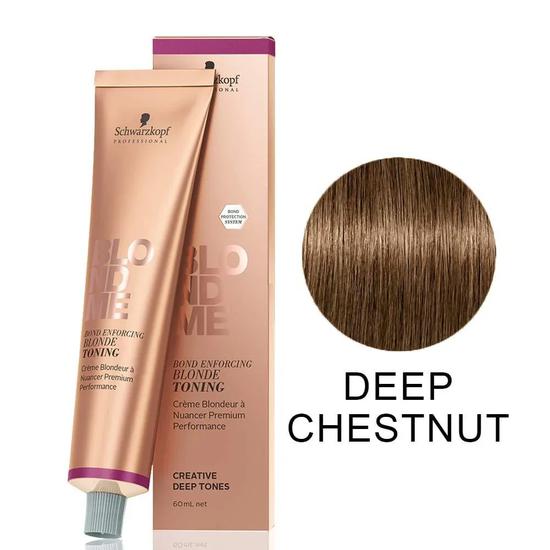 Schwarzkopf Bond Enforcing Blonde Toning Creative Deep Tones 60ml / DT-Deep Chestnut